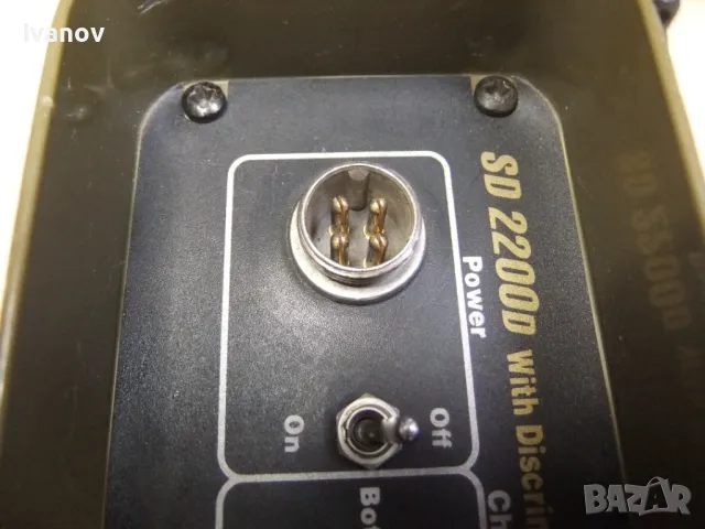 Металдетектор Minelab SD2200d , металотърсач , снимка 6 - Друга електроника - 48264261