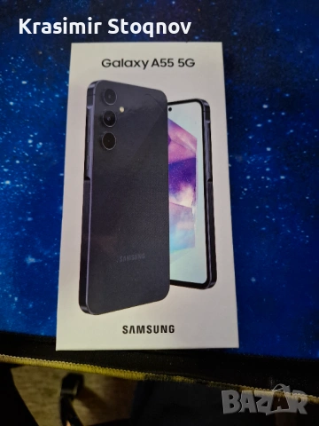 Samsung Galaxy A55 Enterprise Edition, 8GB RAM, 128GB, 5G Awesome Navy