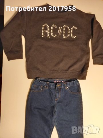 Блуза и/или дънки 134см, снимка 3 - Детски Блузи и туники - 40339055