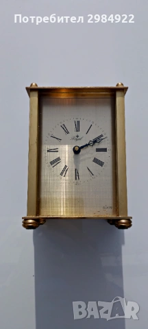 Стар настолен часовник - ROYAL
