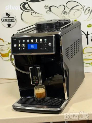 Кафемашина кафе автомат Saeco XELSİS SM 7580 с гаранция, снимка 2 - Кафемашини - 55874363