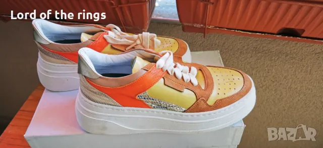 Оригинални маркови дамски сникърси / маратонки EBARRITO - 38 номер, снимка 2 - Маратонки - 49867887