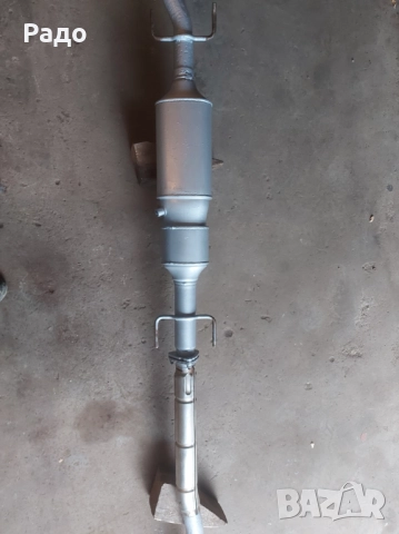 Колекторни тръби мека връзка DPF Opel Astra H 1.9 CDTI ауспух гърне предпазна кора под двигател, снимка 5 - Части - 51896343