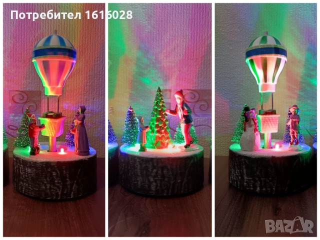 Коледни LED фигури за изграждане на селца и градчета., снимка 2 - Декорация за дома - 51312219