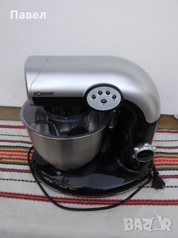 Планетарен миксер, кухненски робот BOMANN 1000 W, снимка 1 - Кухненски роботи - 34584095