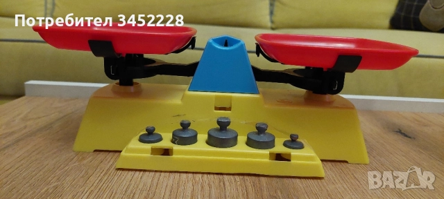 кантар детски ретро играчка за колекционери , снимка 2 - Антикварни и старинни предмети - 52282011