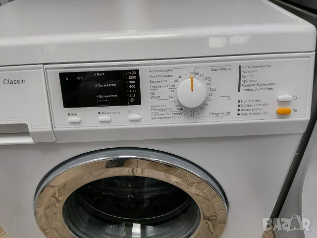 Почти нова пералня Миеле Miele W Classic А+++ 7кг Made in Germany с 2 години гаранция! , снимка 4 - Перални - 56229750