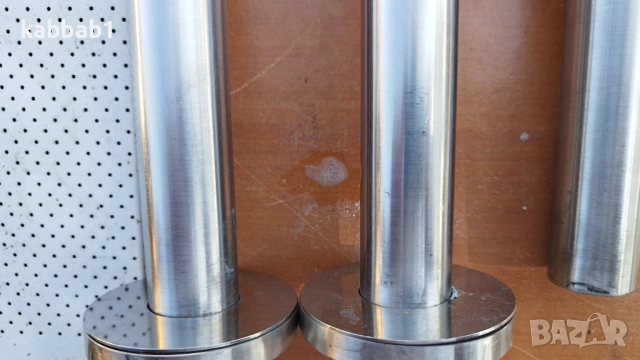 Подпори за мебели или нещо друго - Тръби от неръждаема стомана с фланци -   , снимка 11 - Железария - 53659632