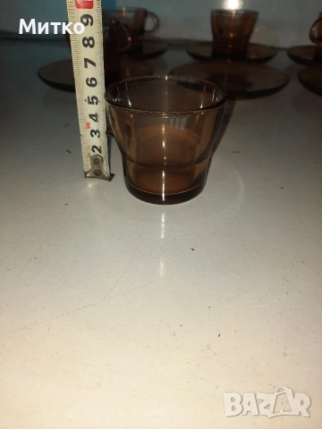 Сервиз за кафе от дуралекс DURALEX, снимка 9 - Сервизи - 52802924