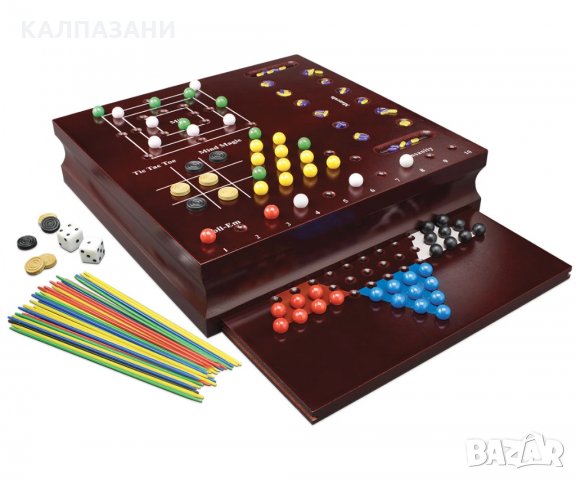 Комплект 10 семейни игри SPIN MASTER 6033153, снимка 3 - Игри и пъзели - 36020394