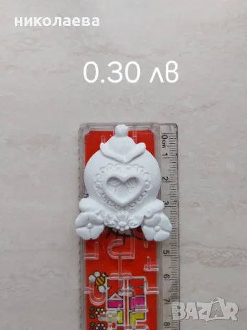 Фигурки от снежнобяла керамична смес , снимка 12 - Декорация за дома - 49430888