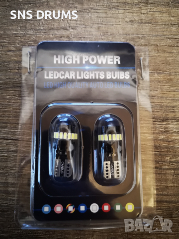 💡 Продаваме качествени LED крушки T10 от Bevinsee – Super Bright 6500K ✅