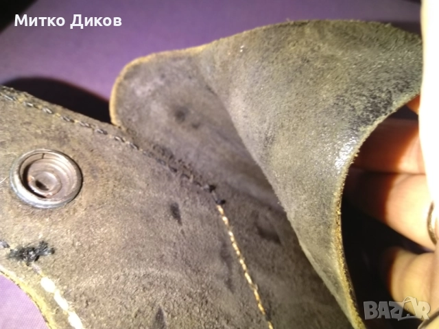 Кобур марков TRY AE NUG естествена кожа отличен 20см, снимка 7 - Оборудване и аксесоари за оръжия - 51720439