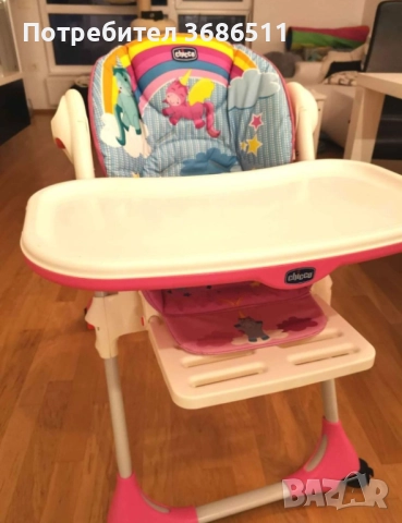 Столче за хранене Chicco Polly Sea Dreams, 2 в 1, снимка 2 - Други - 52414957