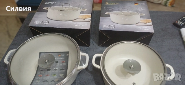 Тенджери Goldmann GM-0328B, 6.5 л и 4,5л