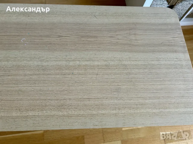 Холна маса IKEA 118х50х50 см, с дребни забележки, снимка 3 - Маси - 55975942