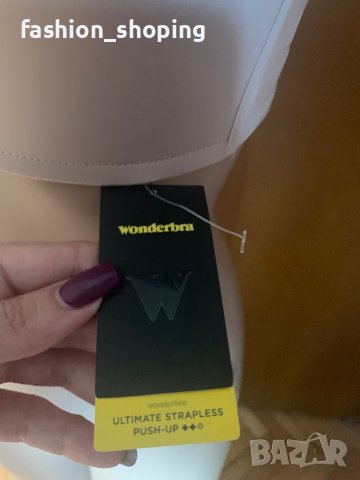 Сутиен Wonderbra Ultimate Strapless Bra, 75B- нов, с етикет, снимка 3 - Бельо - 41044650