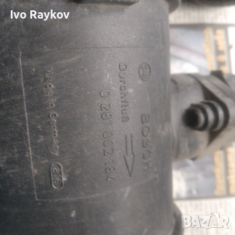 Дебитомер 0 281 002 184 от BOSCH  , Opel Omega 2.6i, снимка 2 - Части - 44808504