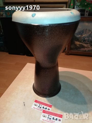 тарамбука-ГОЛЯМА-КАФЯВ МЕТАЛИК 41СМ 1302221723, снимка 5 - Ударни инструменти - 35775623