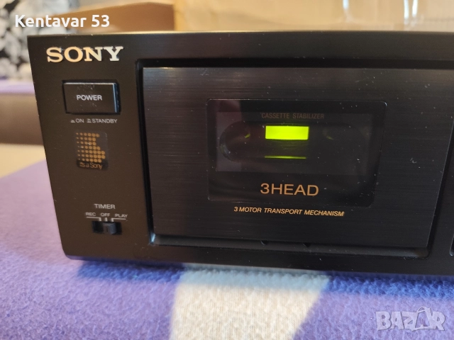 Касетън дек Sony TC K570, снимка 4 - Декове - 52821767