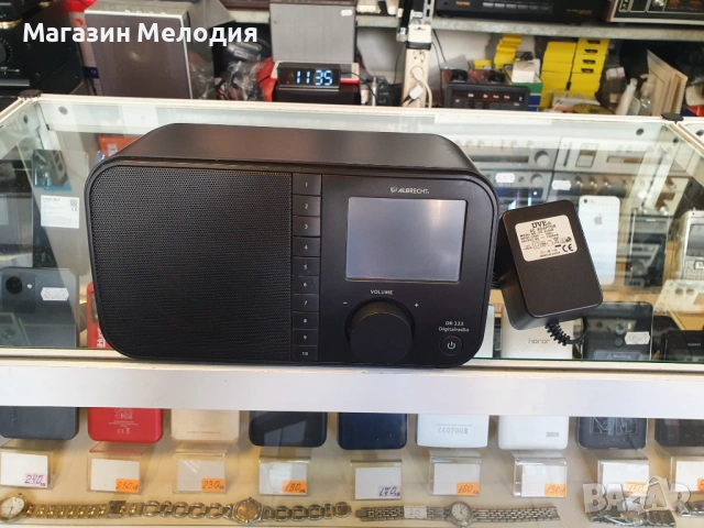 Радио Albrecht DR333 DAB+ Със сензорен екран. В отлично техническо и визуално състояние., снимка 7 - Радиокасетофони, транзистори - 52414845
