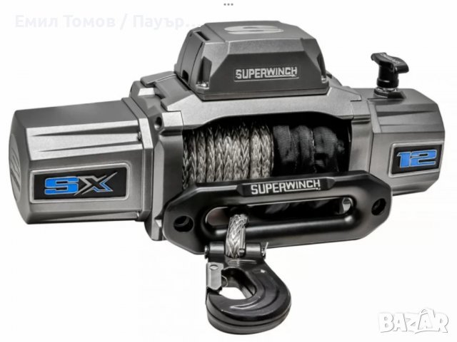 Лебедка SuperWinch SX12 със синтетично въже 12000lb - нов модел, снимка 2 - Аксесоари и консумативи - 39274430