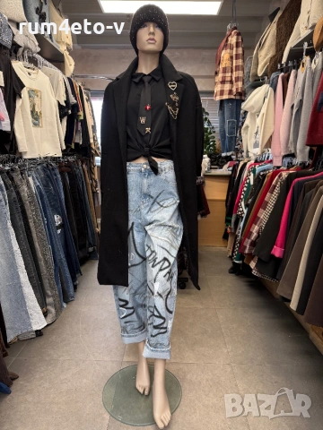 Красиво палто с брошки , снимка 5 - Палта, манта - 53025622