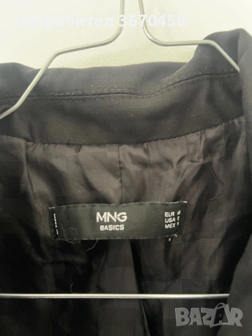 Сако дамско MANGO с хастар като ново EU 44, снимка 2 - Сака - 53721744