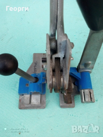 Чембер машина за метални ленти , снимка 3 - Други инструменти - 53622579