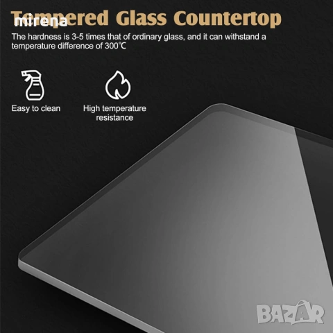 Холна маса, Странична, за диван, Стъклена маса, Модерен стил н142, снимка 4 - Маси - 53837338