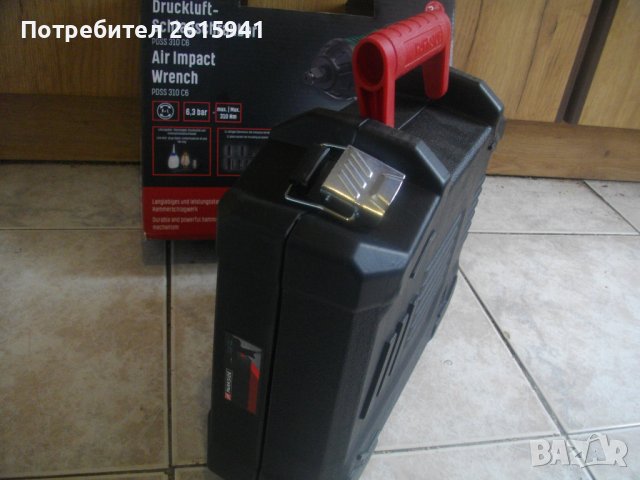 Нови Немски:Пневматичен Гайковерт 310Nm/Комплект Диамантени Боркорони Пробив Бетон-68-82мм-PARKSIDE, снимка 5 - Диамантени и режещи инструменти - 41318233