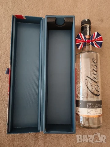 Шише и кутия от водка CHASE. , снимка 4 - Колекции - 51225451