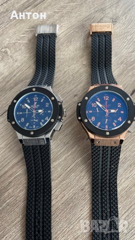Продавам нови HUBLOT каишки от висококачествен каучук' и закопчаване (пеперуда)  Каишка силиконова , снимка 10 - Мъжки - 34807109