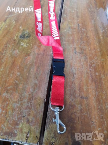 Връзка за бадж Кока Кола,Coca Cola #4, снимка 4 - Други ценни предмети - 41187849