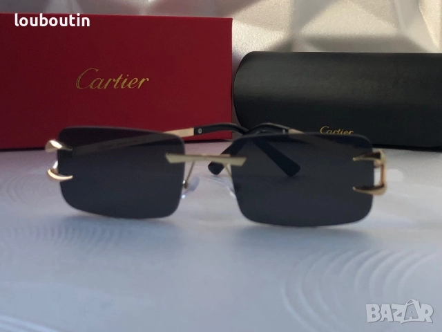 Cartier мъжки дамски слънчеви очила 2 цвята унисекс, снимка 4 - Слънчеви и диоптрични очила - 52915530
