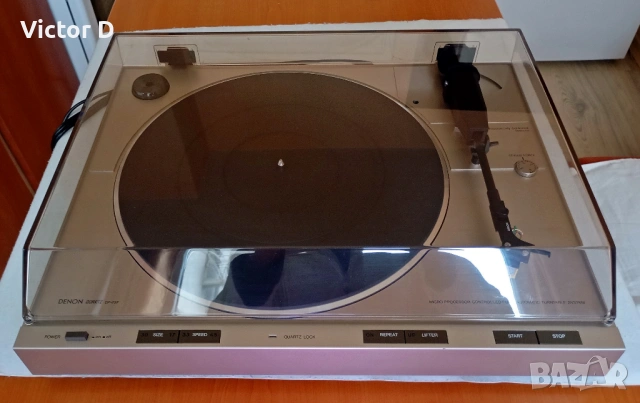 DENON DP-23F-Грамофон direct drive Quartz , снимка 4 - Грамофони - 53074391