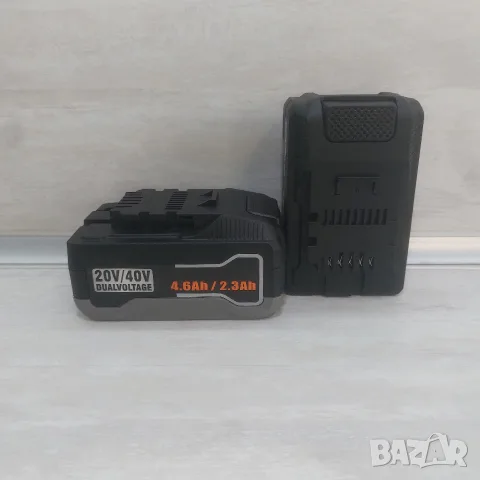 Нови 2 бр. Батерии 20V / 40V Dual Voltage (4.6Ah/2.3Ah) за Ferrex, Yard Force