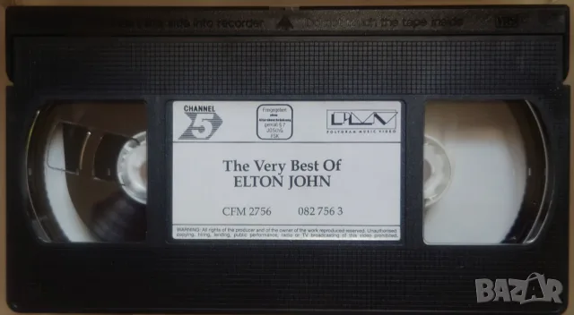Видеокасети VHS The Doors, Elton John, Eric Clapton цени в обявата, снимка 8 - Плейъри, домашно кино, прожектори - 56038491