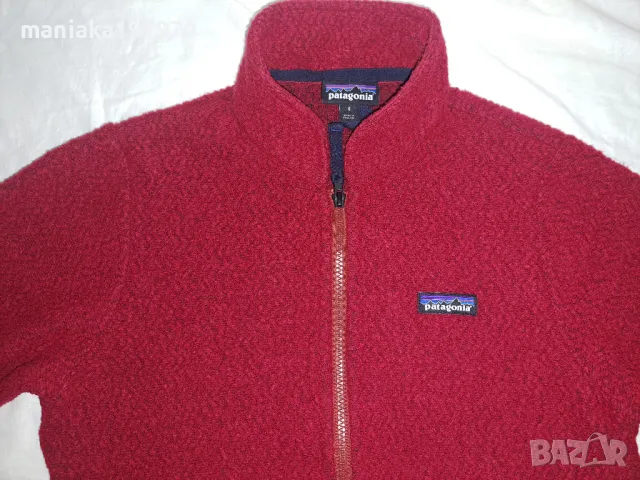 Patagonia Woolyester Fleece Jacket (S) дамско вълнено яке, снимка 4 - Якета - 49122331