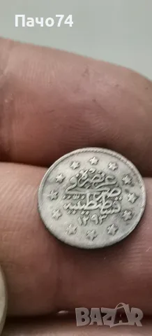 2 Куруша. 1293  (1876) г. Абдул Хамид, снимка 2 - Нумизматика и бонистика - 55743569