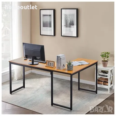 ПРОМОЦИЯ Ъглово компютърно / офис бюро CLIPOP BZWO-CD-0110BD, снимка 2 - Бюра - 49793747