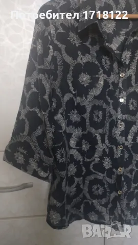 Дамска фина риза , снимка 2 - Блузи с дълъг ръкав и пуловери - 49983274