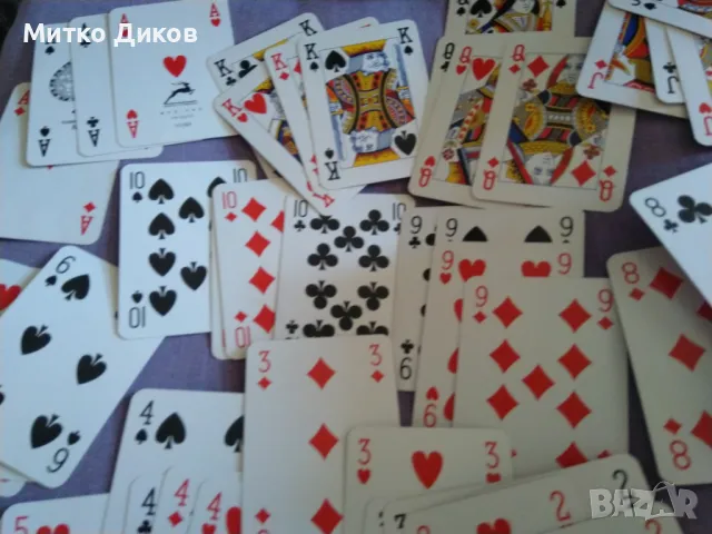 Модиано италиански маркови карти за игра 52+2 пластик, снимка 6 - Карти за игра - 47656305