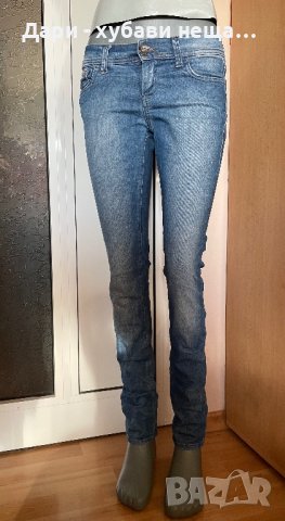 Дънки с ниска талия 🍀❤️S р-р❤️арт.4399