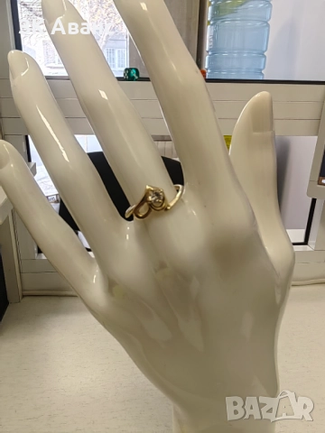 дамски златен пръстен- 1,7гр(585)