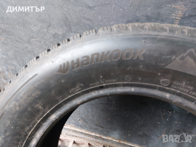 2 бр.зимни гуми Hankook 215 65 17 dot2720 цената е за брой!, снимка 4 - Гуми и джанти - 44822395