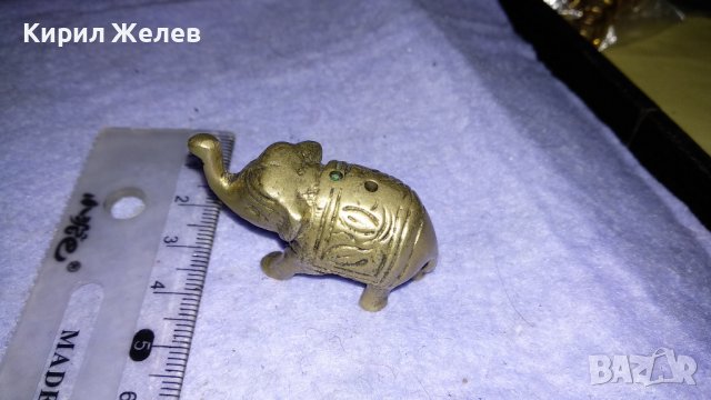 Старо БРОНЗОВО СЛОНЧЕ - ПОСТАВКА за ИНДИЙСКИ АРОМАТНИ ПРЪЧИЦИ 34584, снимка 7 - Колекции - 39068348
