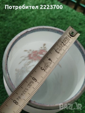 Ваза рисувано стъкло , снимка 7 - Декорация за дома - 42216595