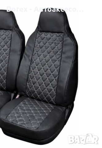 Комплект 2+1 универсална тапицерия за предни седалки на бус - еко кожа, снимка 5 - Аксесоари и консумативи - 53859285