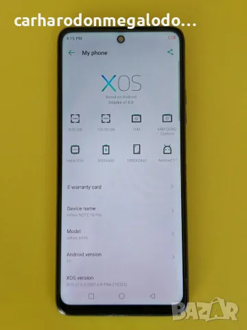 Infinix Note 10 Pro 128GB 8GB RAM, снимка 3 - Други - 56404454